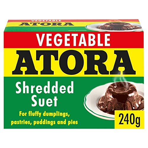 Atora Vegetable Shredded Suet 200g package front view