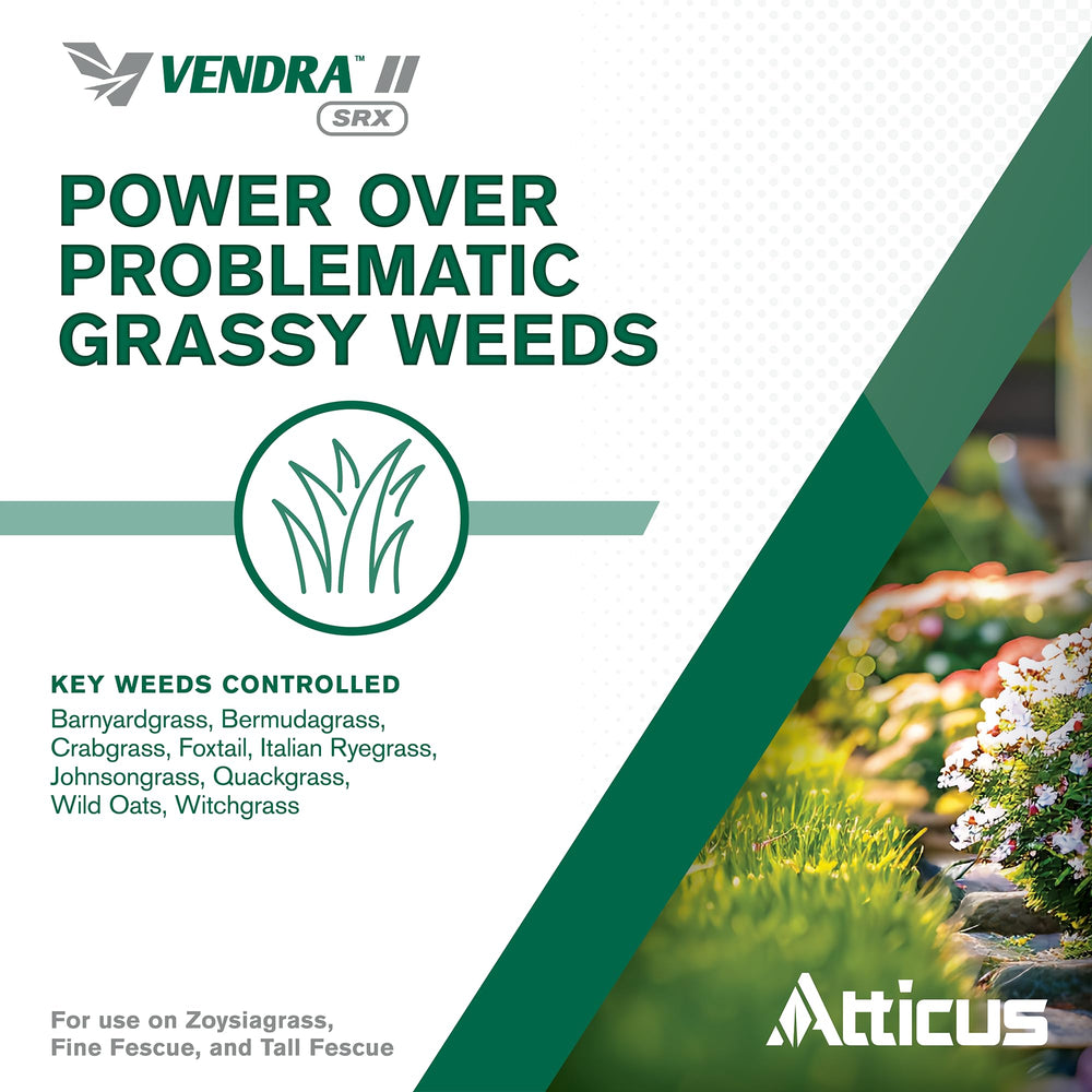 Atticus Vendra II SRX Herbicide application instructions