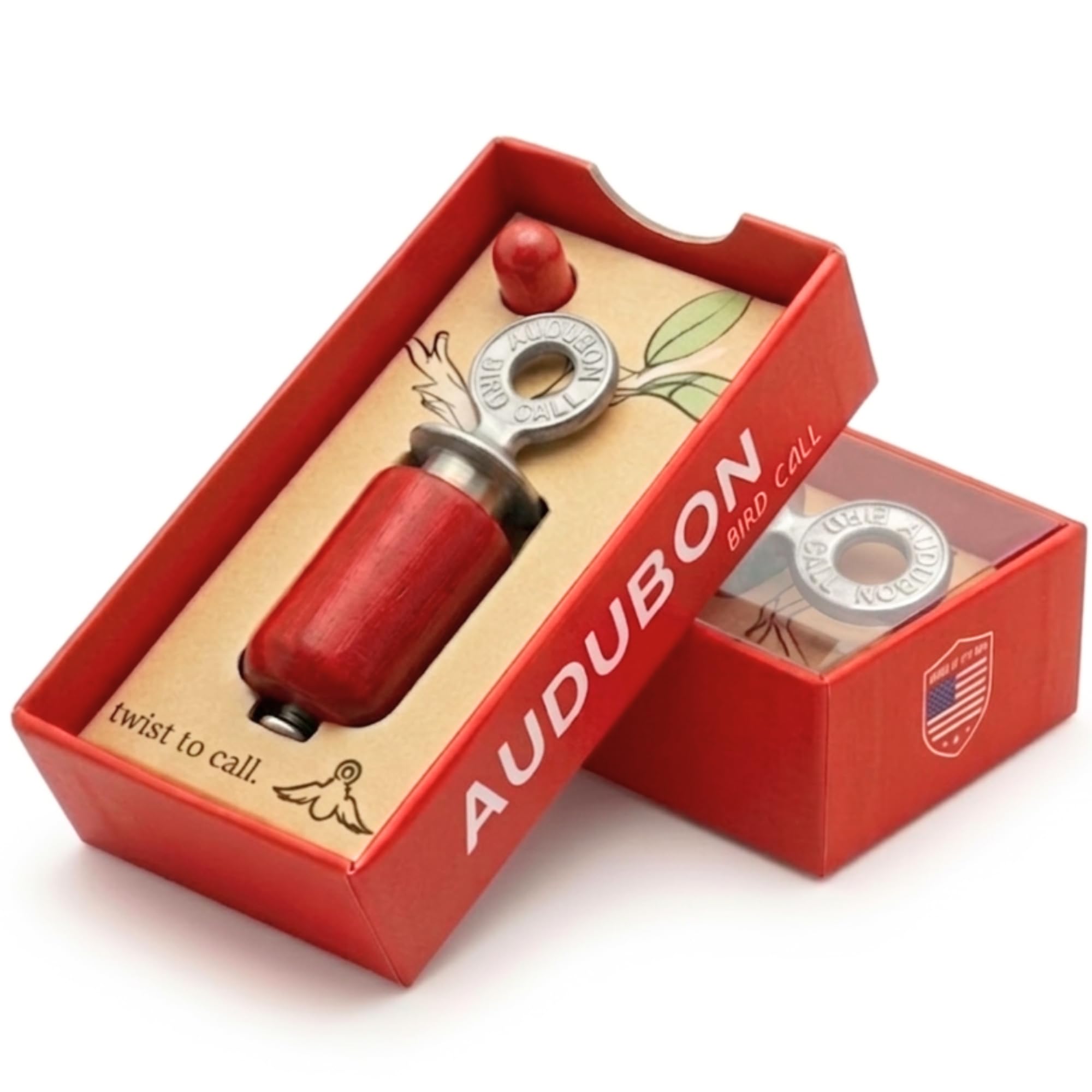 Audubon Bird Call Red Gift Pack front view