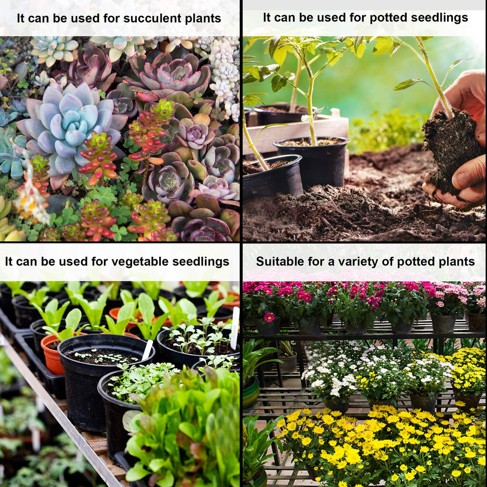 Augshy nursery pots stacked for storage