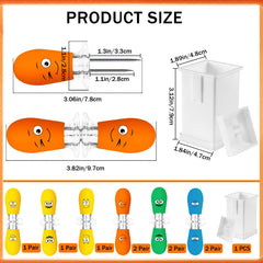 AUGSUN Corn Holders with ergonomic silicone handles