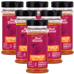 Aunt Fannie's FlyPunch Fruit Fly Trap, 6 Fl Oz front view