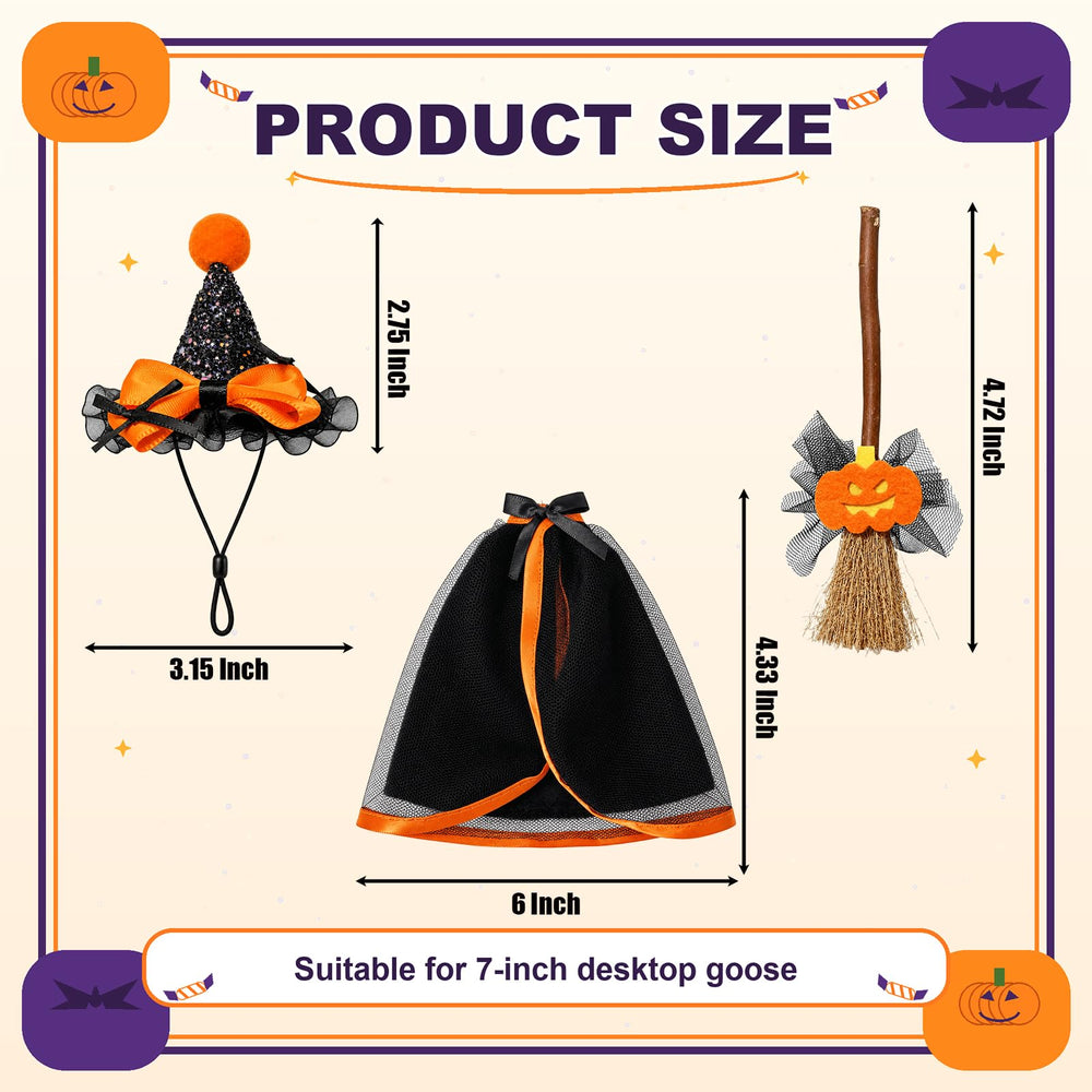 Aurexan desk goose in Halloween decoration setting