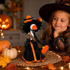 Aurexan Halloween desk goose outfit on a desk