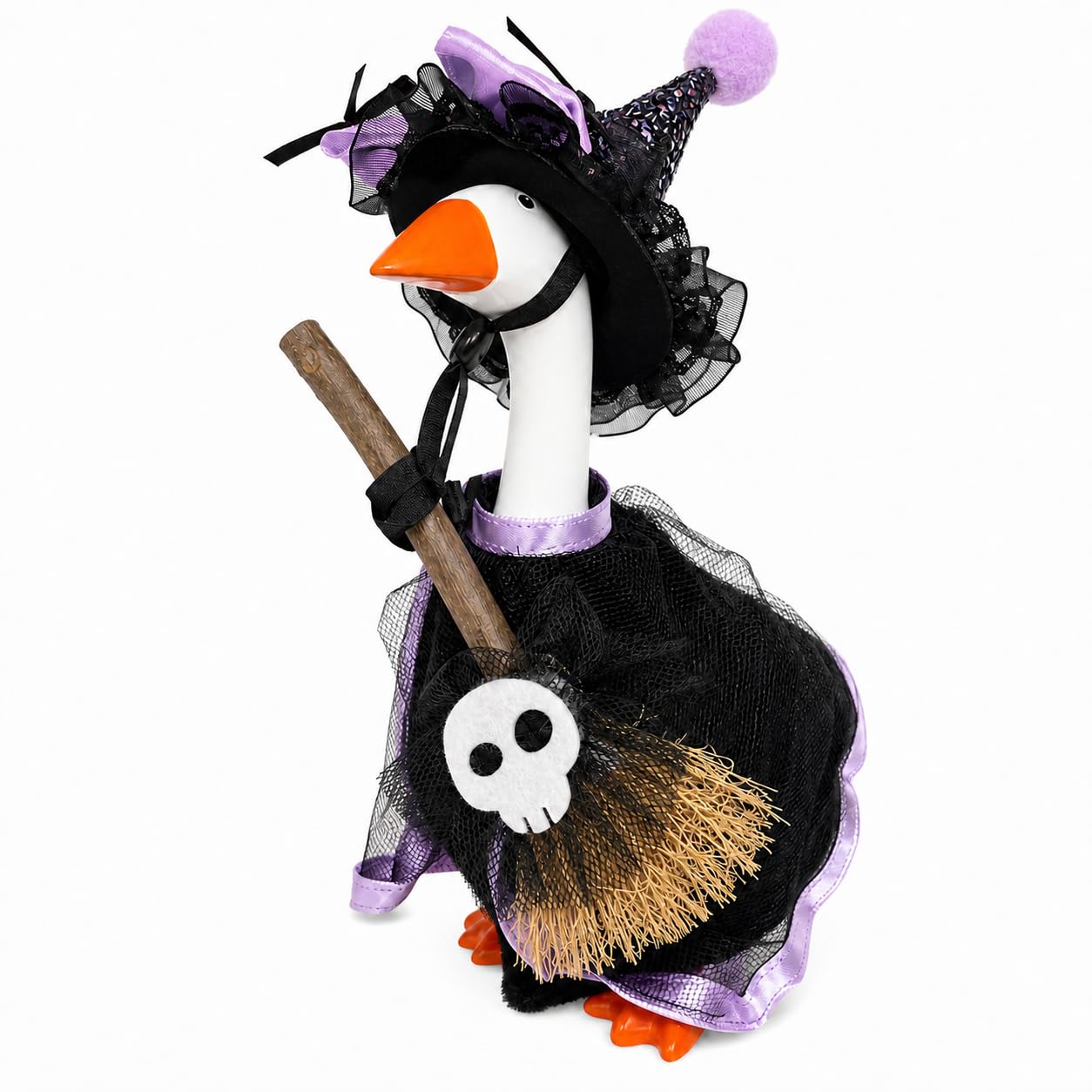 Aurexan Halloween Purple Wizard outfit for 7-inch goose
