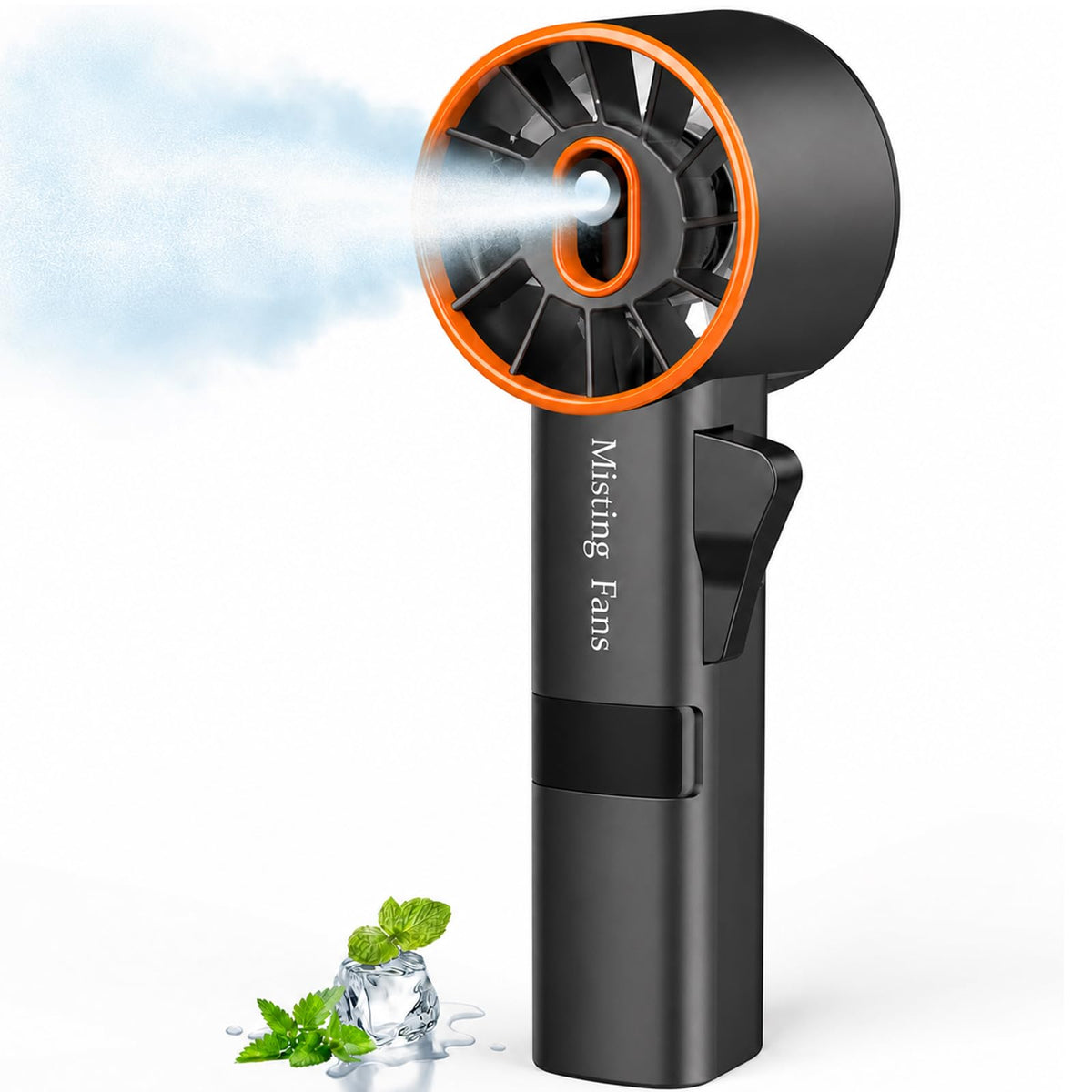 Ausic Portable Handheld Misting Fan front view