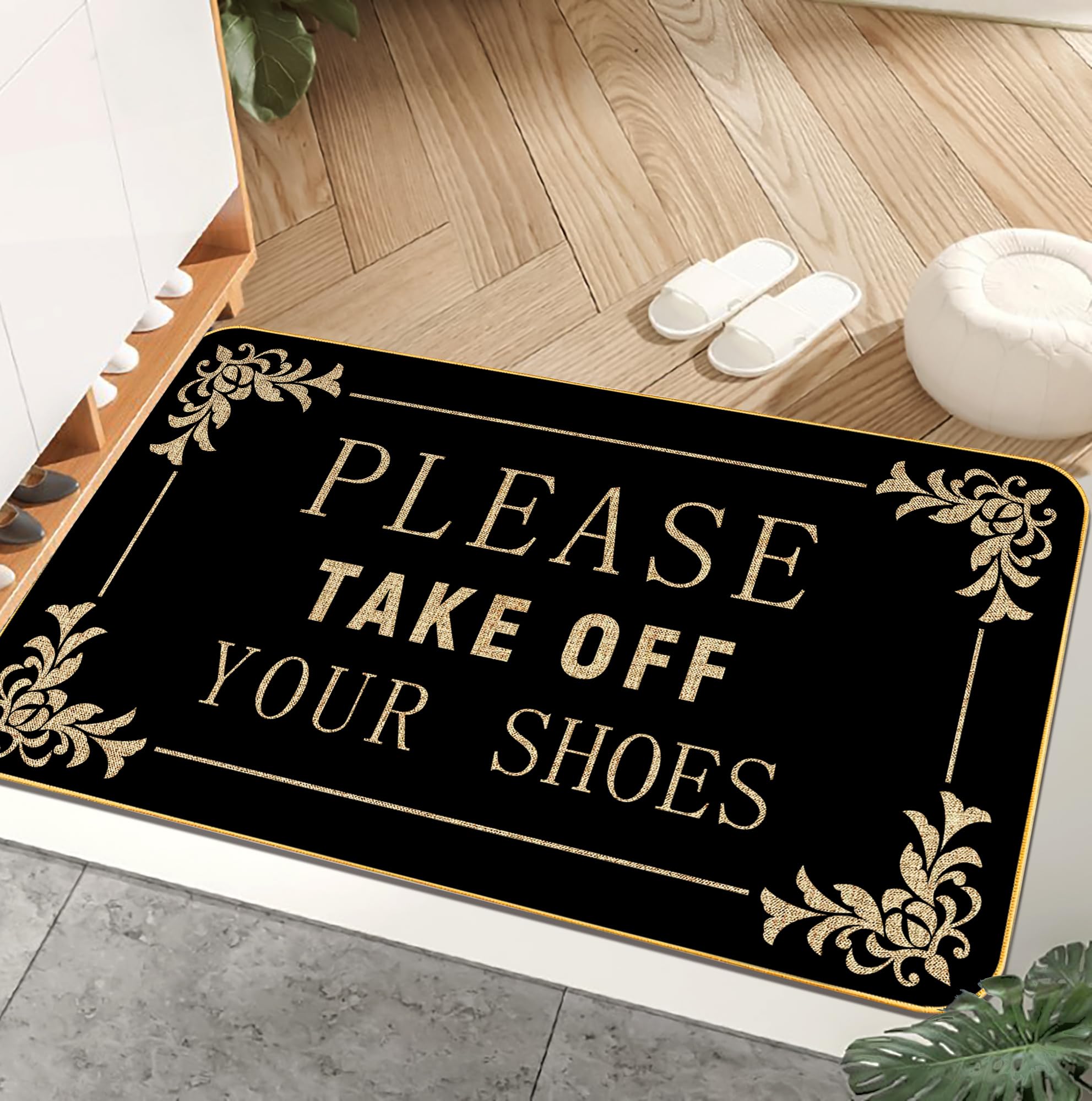 AUSTAB Funny Welcome Mat 29 x 17 inch front view