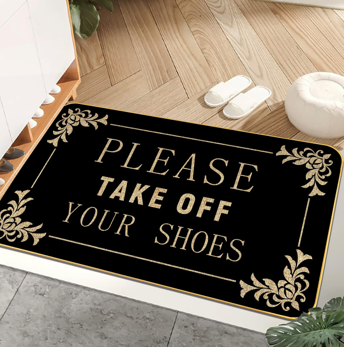 AUSTAB Funny Welcome Mat 29 x 17 inch front view