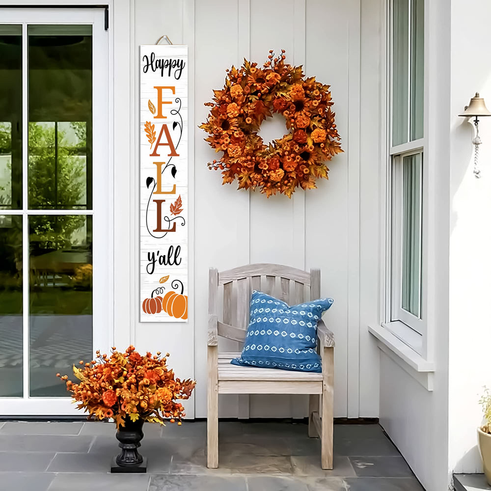 AUSTAB porch sign displayed in a garden setting