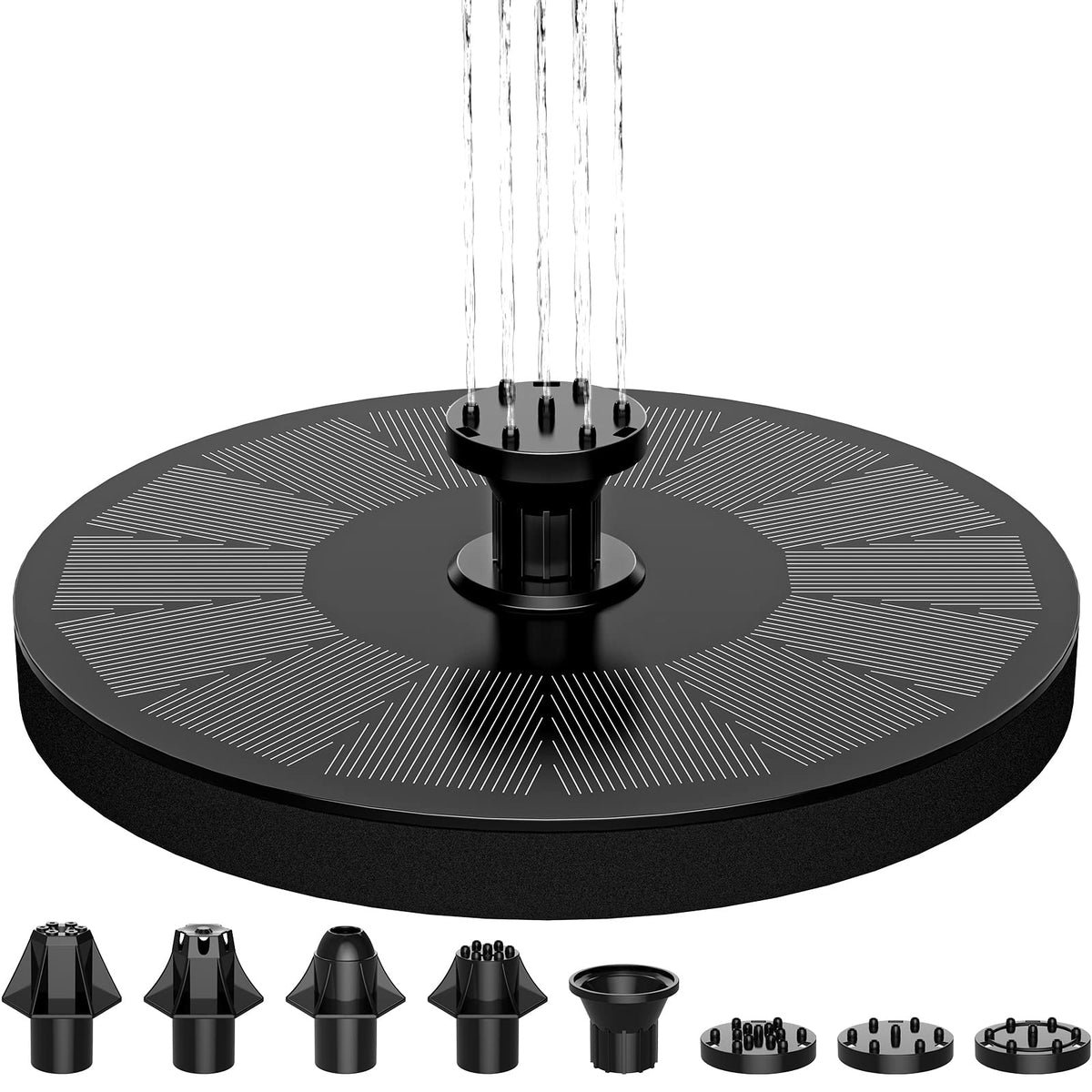 AUTGA Solar Fountain Pump 2.5W front view