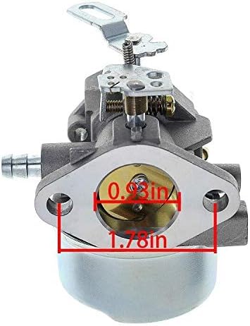 AUTOKAY carburetor installed on Tecumseh snowblower engine