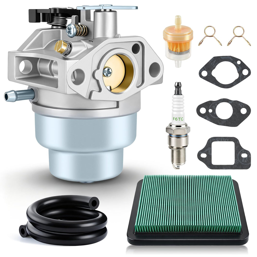AUTOKAY GCV160 Carburetor front view with air filter and spark plug