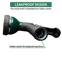 AUTOMAN Garden Hose Nozzle in use watering garden