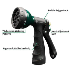 AUTOMAN Garden Hose Nozzle showing ergonomic grip