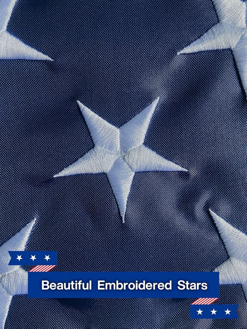 AUYRE American Flag displayed outdoors on a flagpole