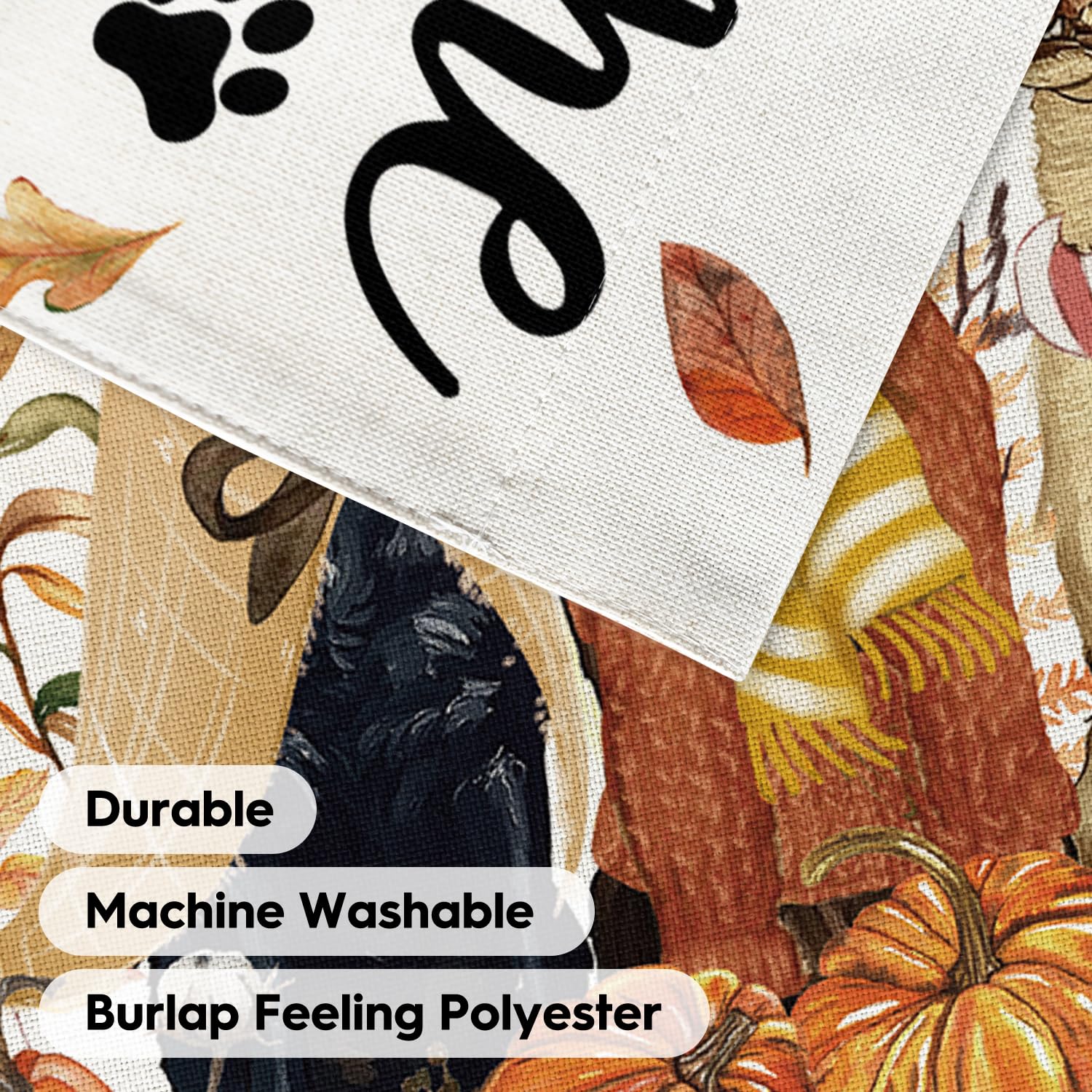 AVOIN colorlife Welcome Fall Dog House Flag packaging details