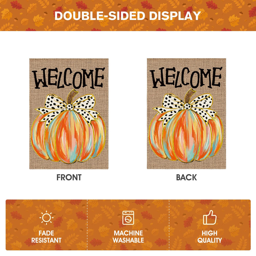AVOIN colorlife Welcome Fall House Flag packaging details