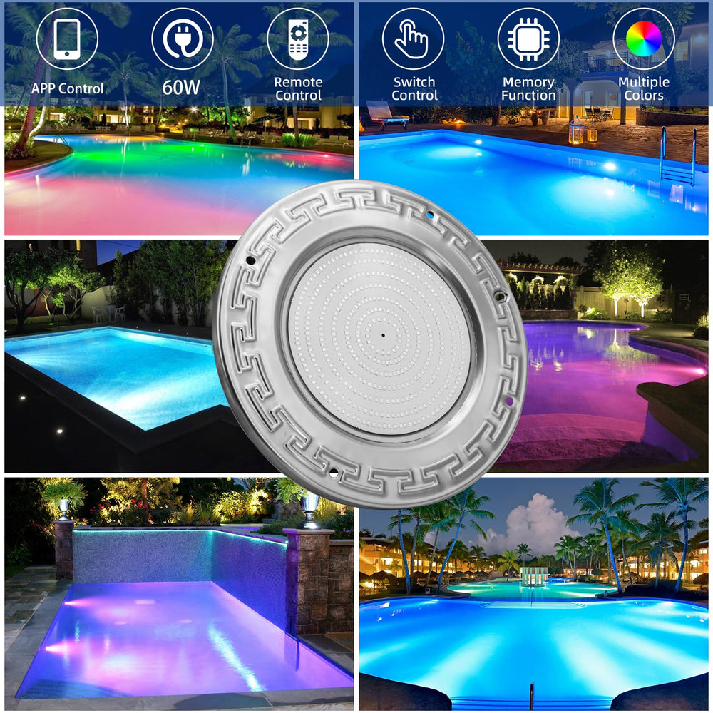 Awanhe 10 Inch LED Pool Light packaging