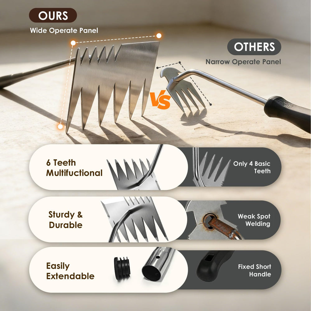 awrose Weed Puller Tool packed with details on usability