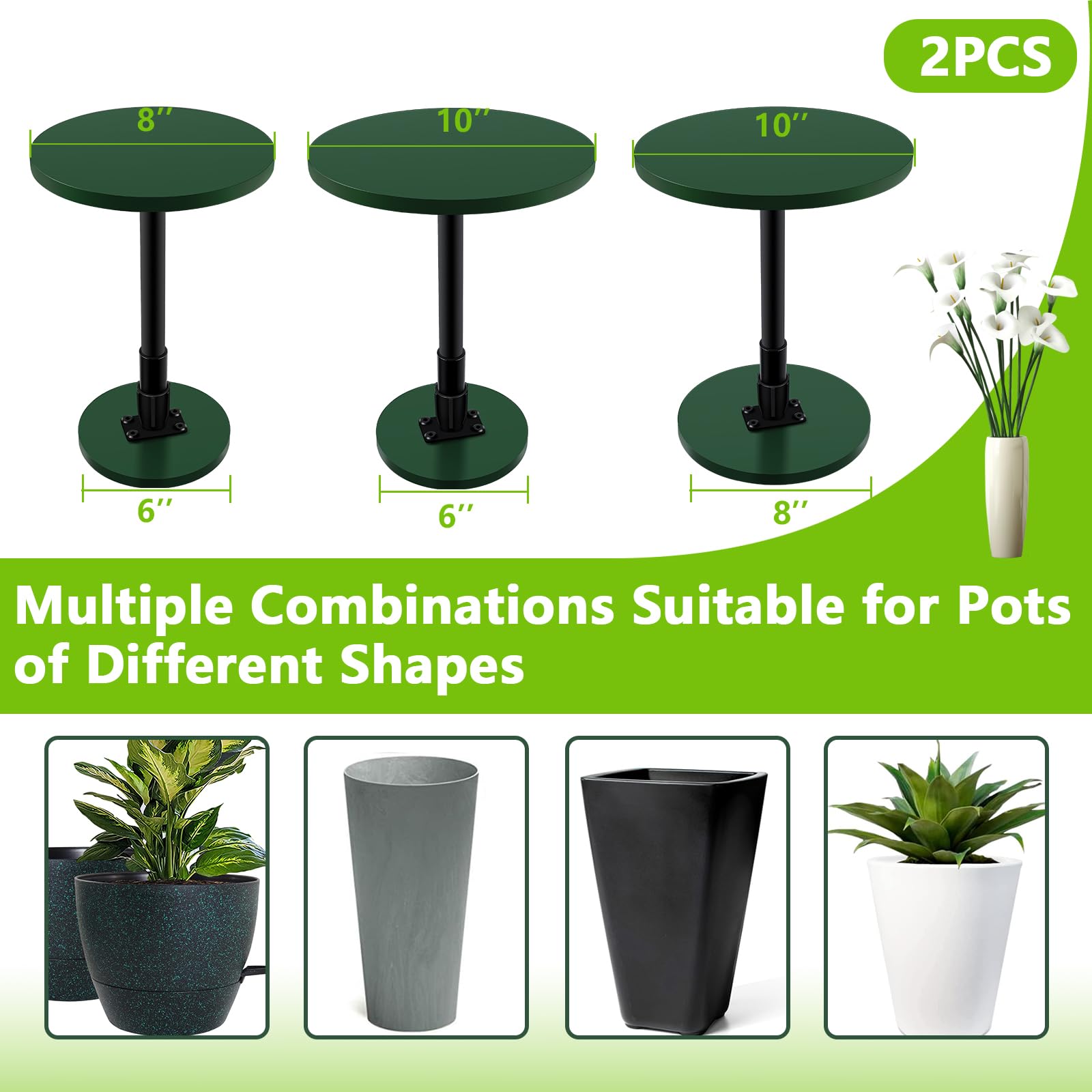 Axcoix Plant Riser adjustable height demonstration