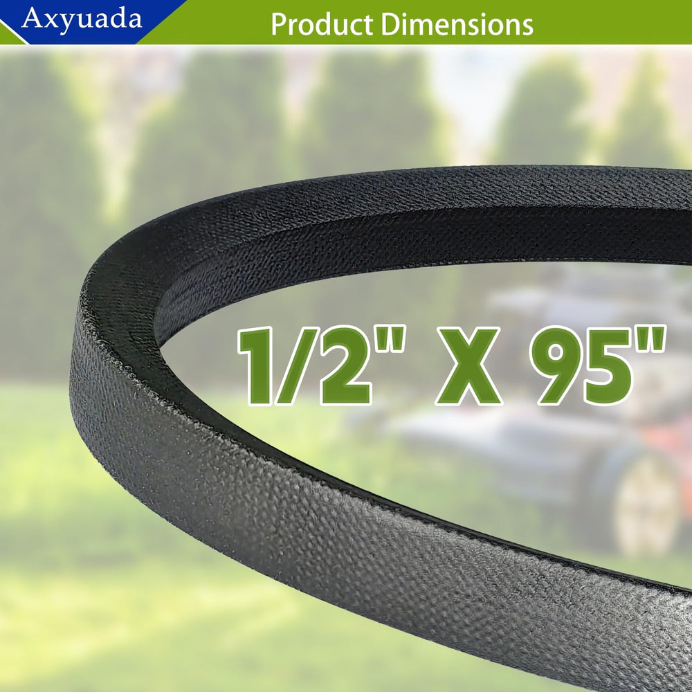 Axyuada Deck Belt 1/2 x 95 side view