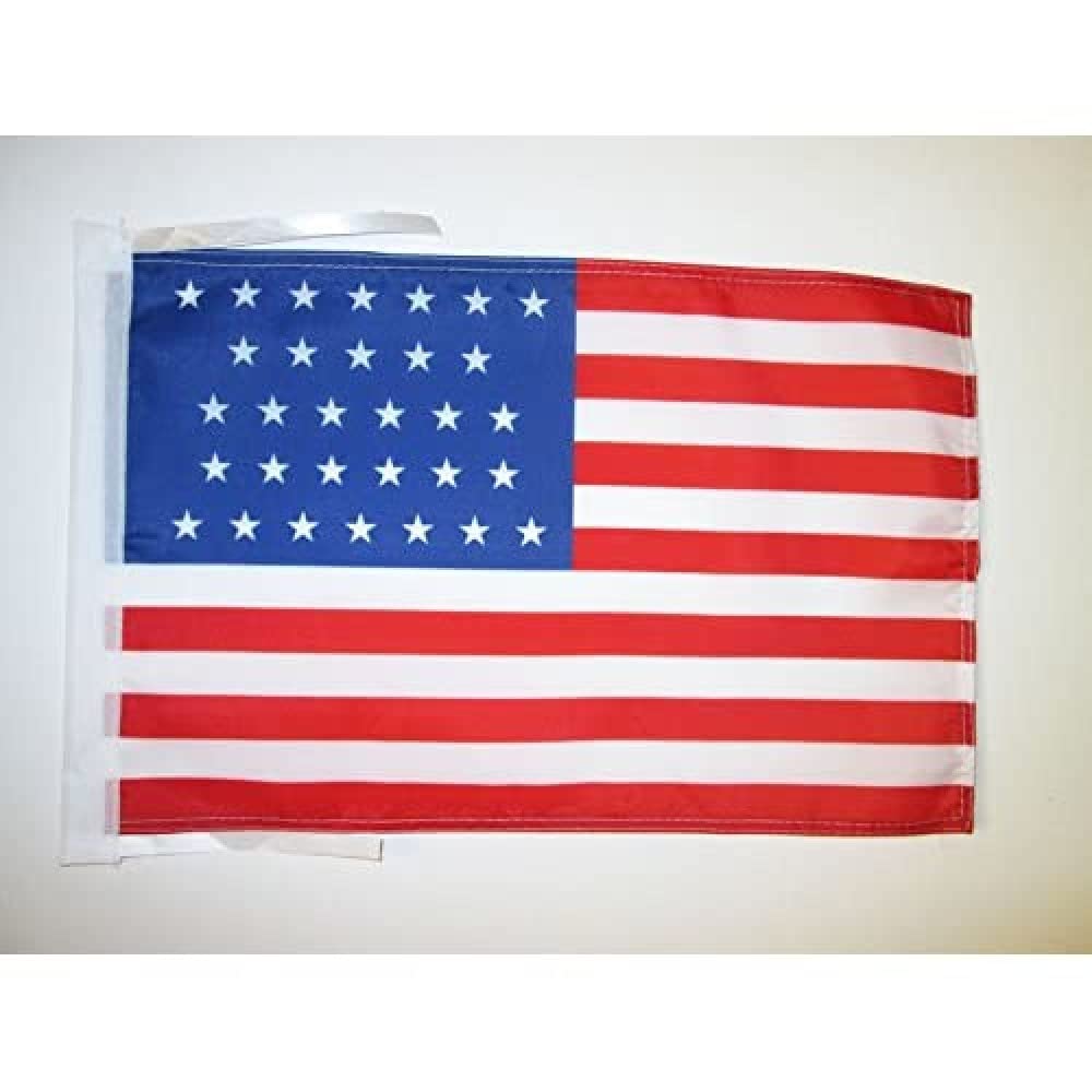 AZ FLAG 31-Star United States Flag 12x18 inches with cords