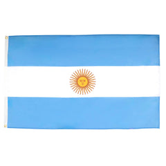 AZ FLAG Argentina Flag 2x3 ft front view with brass grommets