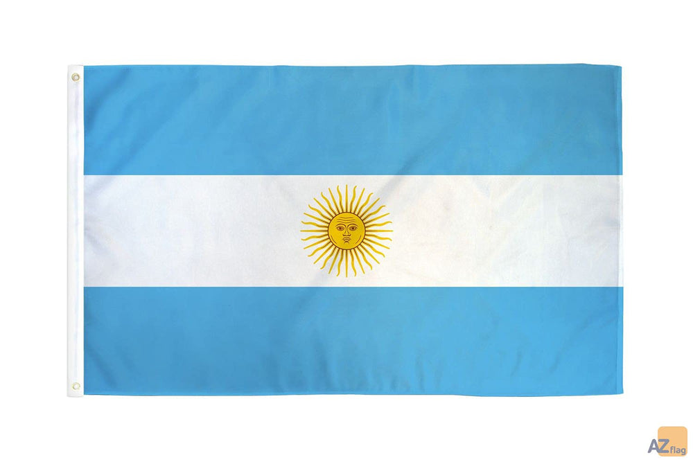 AZ FLAG Argentina Flag hanging on a wall
