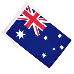 AZ FLAG Australia Flag 12x18 showing reinforced edges and cords