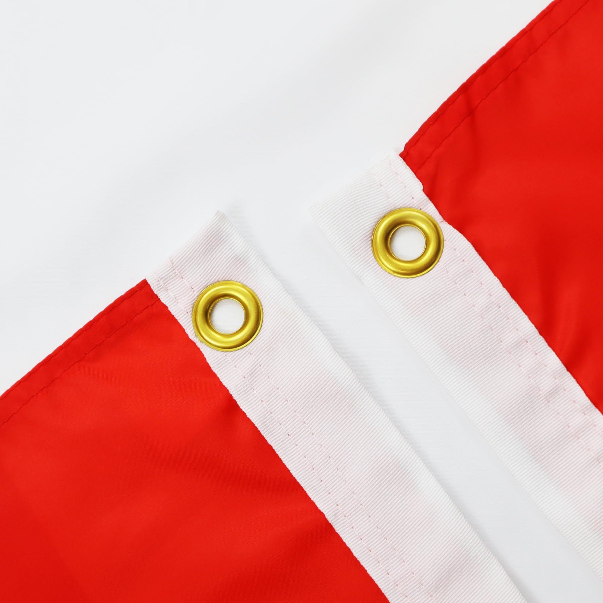 AZ FLAG Austria Flag 5x8 ft showing brass eyelets for attachment
