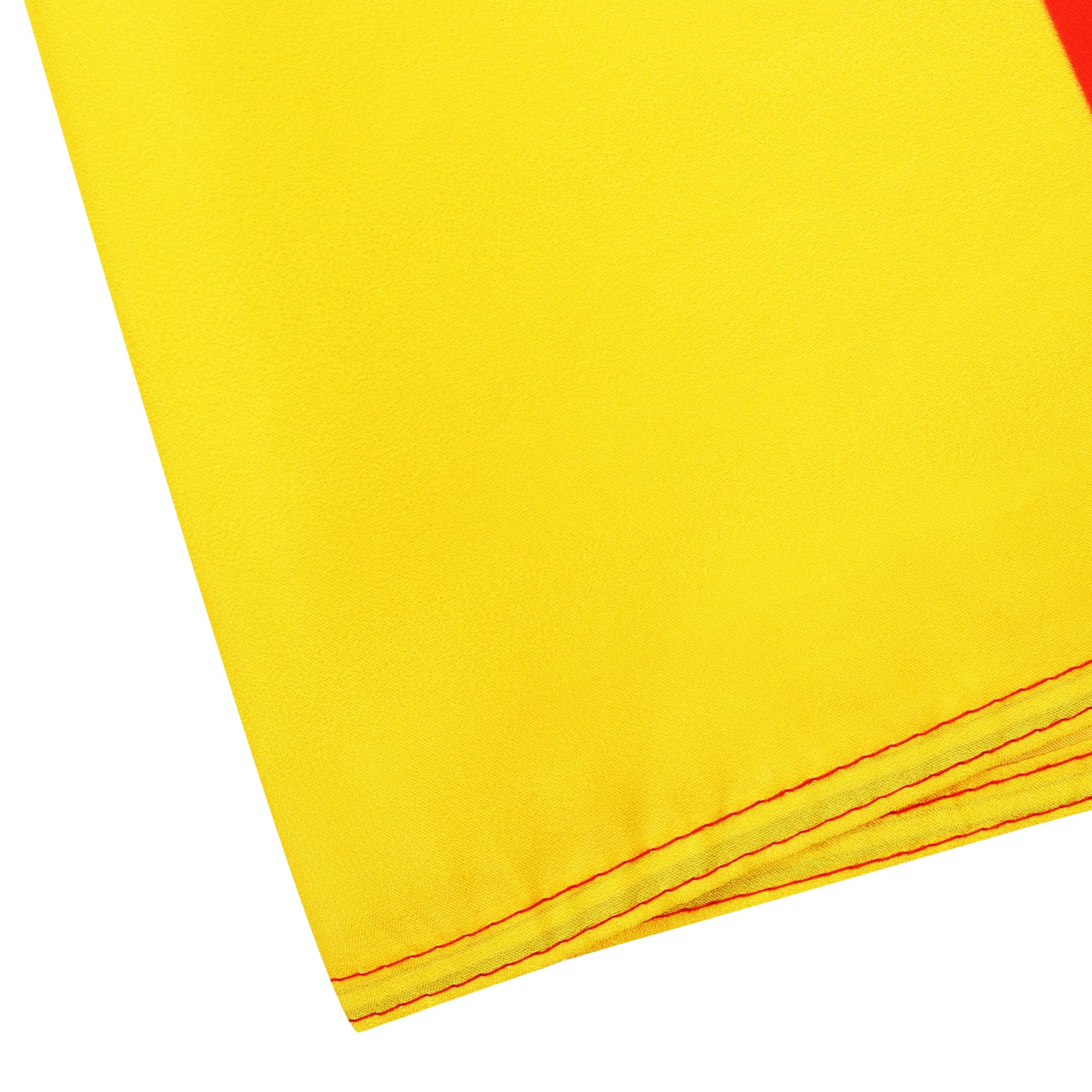 AZ FLAG Belgium Flag 5x8 ft close-up of the fabric texture