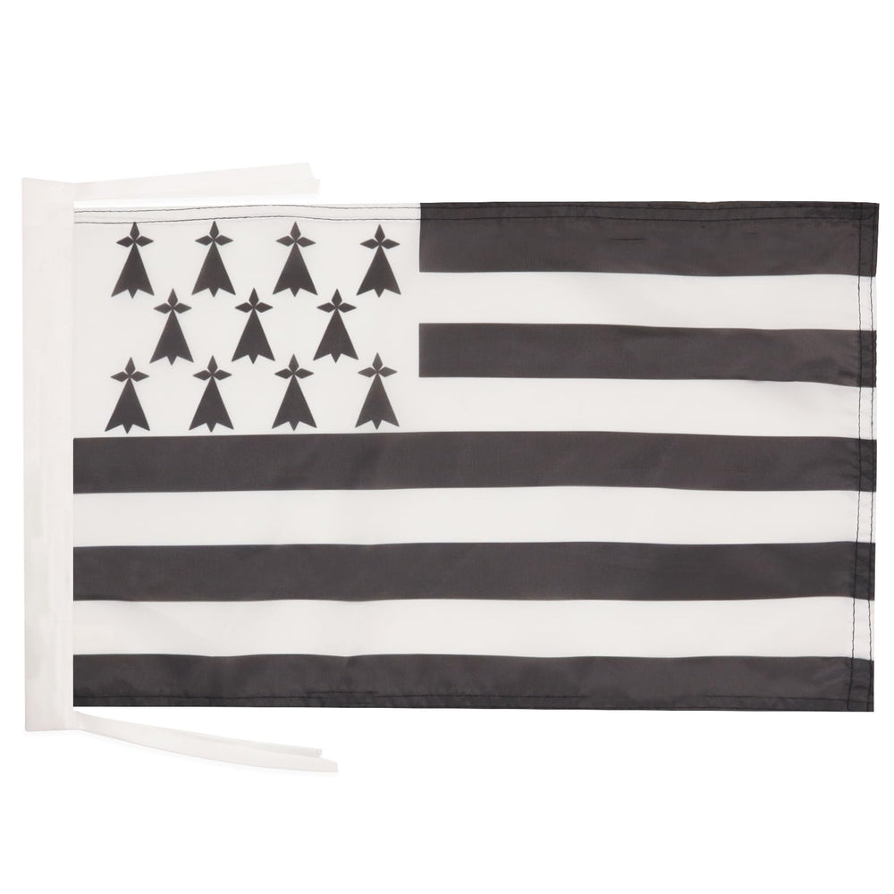AZ FLAG Brittany Flag 12x18 inches front view with reinforced edges