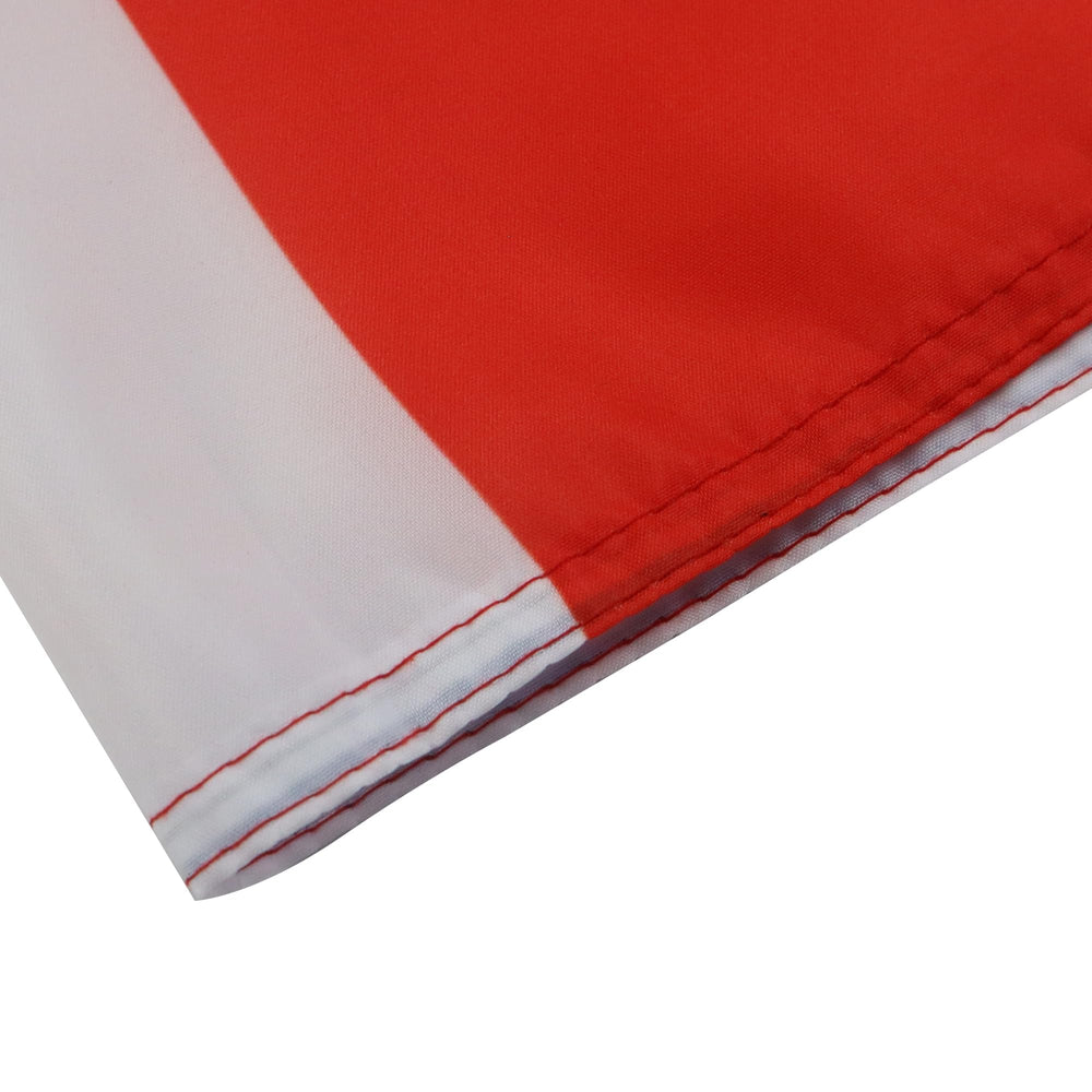 AZ FLAG Canada Flag 5x8 ft close-up of stitching