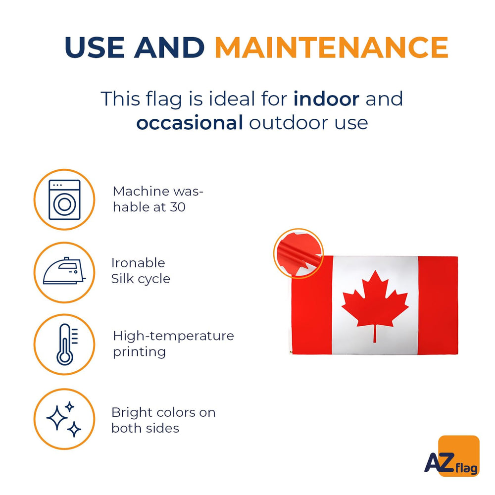AZ FLAG Canada Flag 5x8 ft in blister packaging