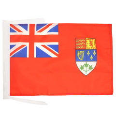 AZ FLAG Canadian WWII Flag front view in red and white