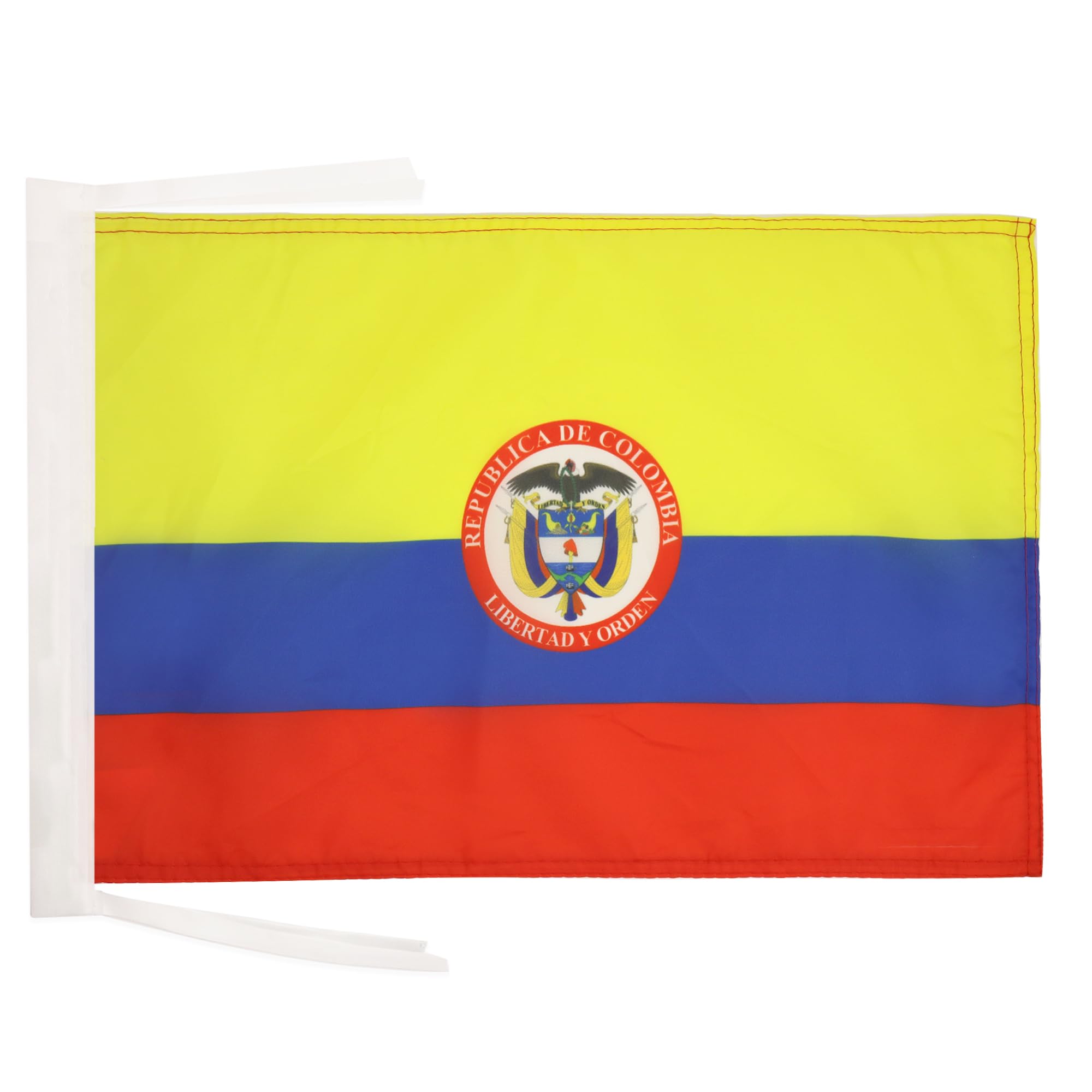 AZ FLAG Colombia Coat of Arms Flag front view 45x30 cm