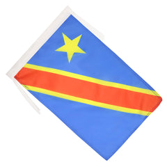 AZ FLAG Democratic Republic of the Congo Flag close-up of reinforced edges