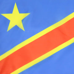 AZ FLAG Democratic Republic of the Congo Flag displayed outdoors