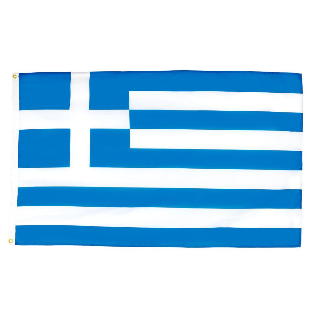 AZ FLAG Greece Flag 5x8 ft front view with vibrant colours
