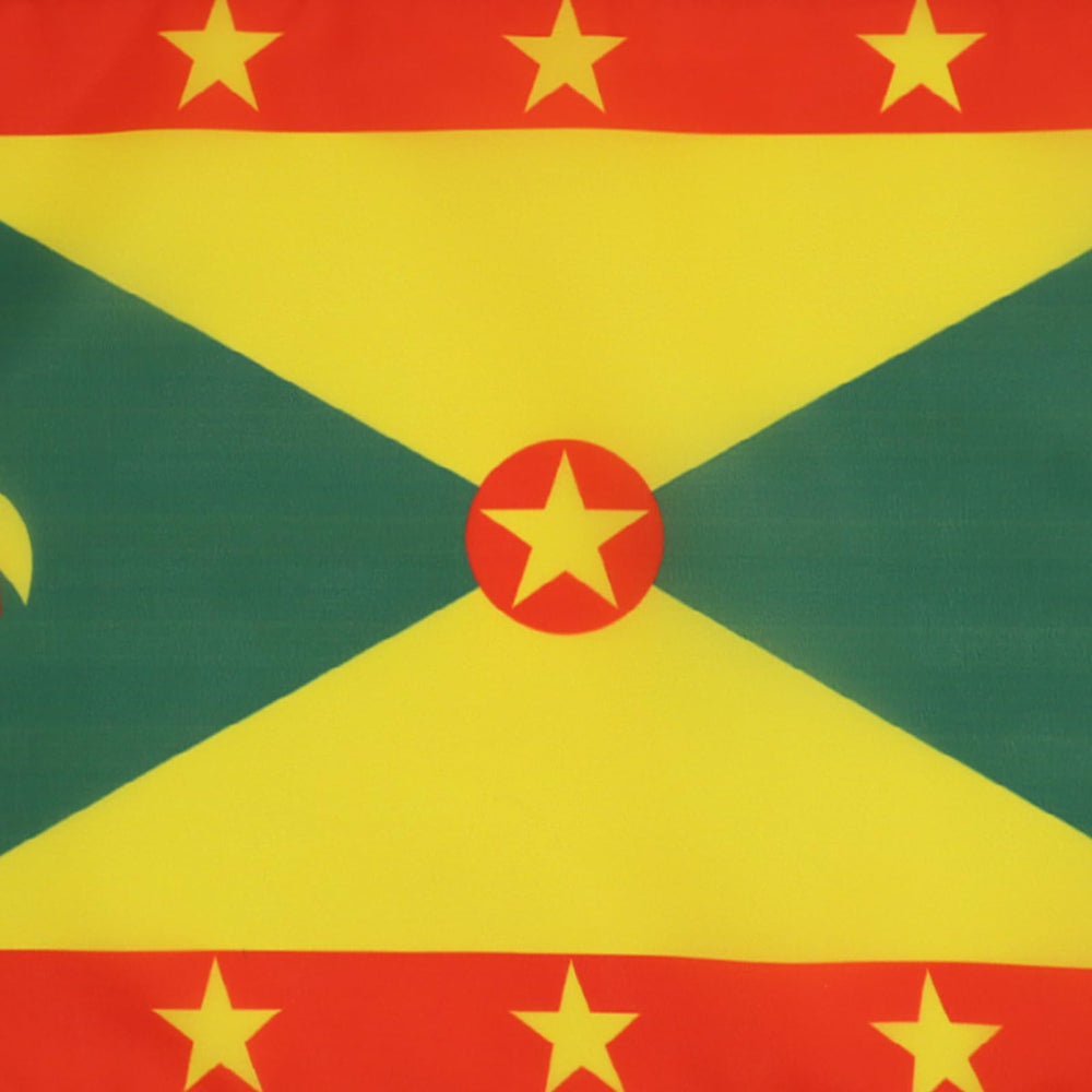 AZ FLAG Grenada Flag 12x18 close-up of 100D polyester material