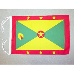 AZ FLAG Grenada Flag 12x18 hanging with two strings