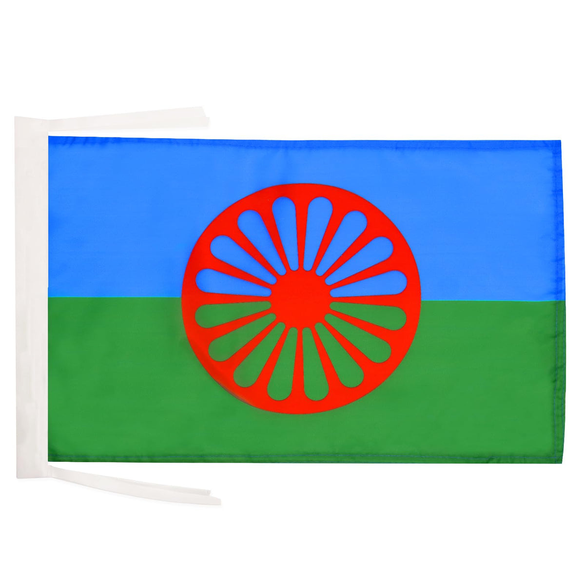 AZ FLAG Gypsy Flag 12x18 inches front view with cords