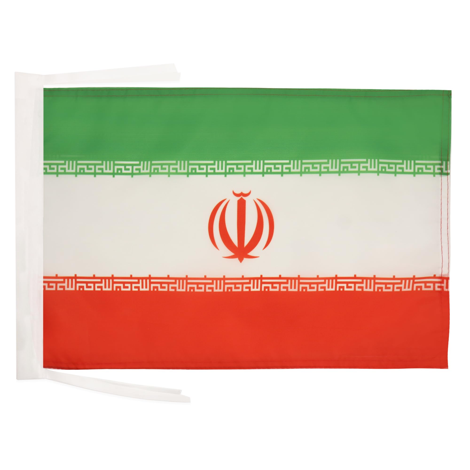 AZ FLAG Iran Flag 12x18 in vibrant colours with cords