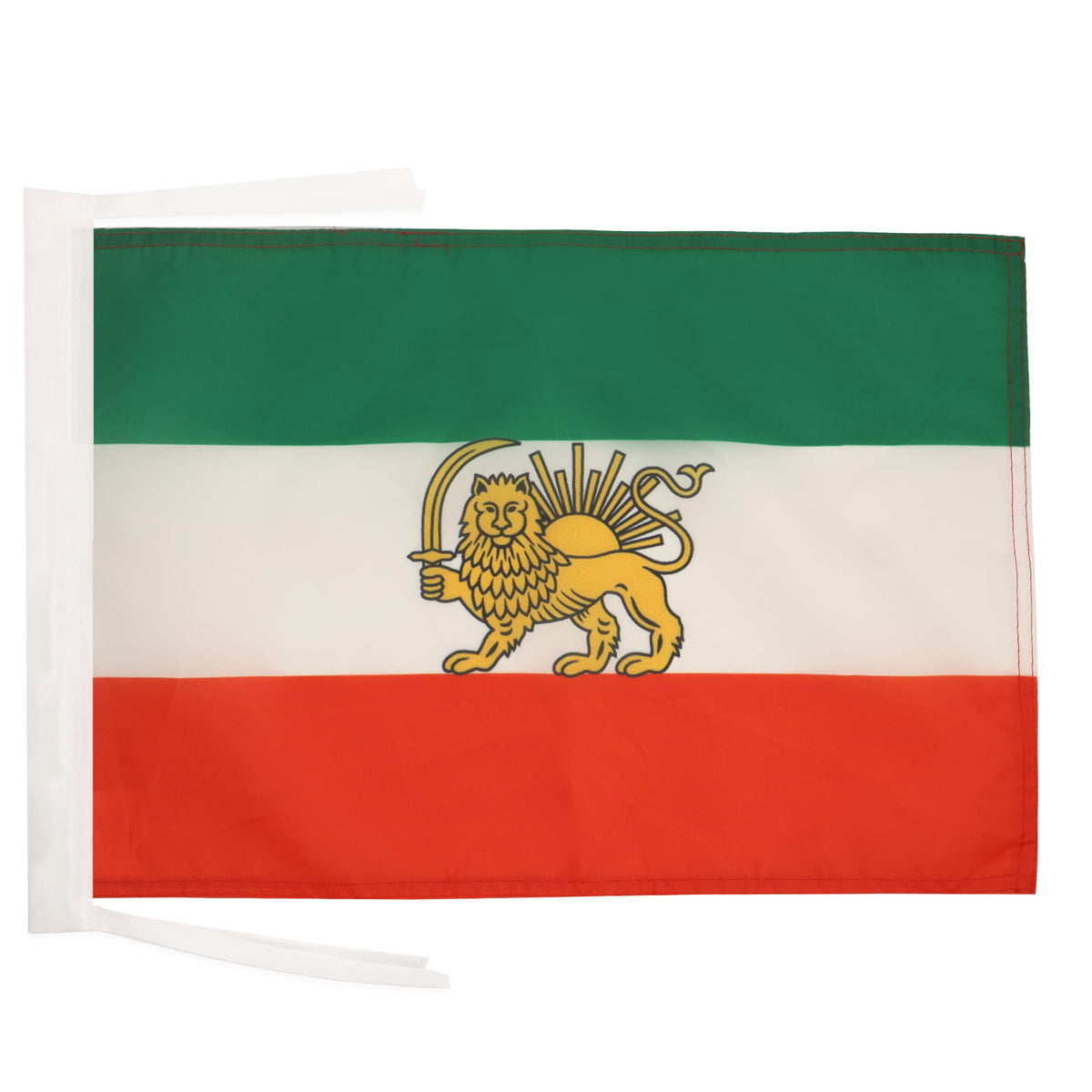 AZ FLAG Iran Old Persia Flag 45x30 cm front view with hanging cords