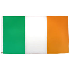 AZ FLAG Ireland Flag 5x8 ft front view with grommets