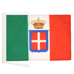 AZ FLAG Kingdom of Italy Crown Flag front view