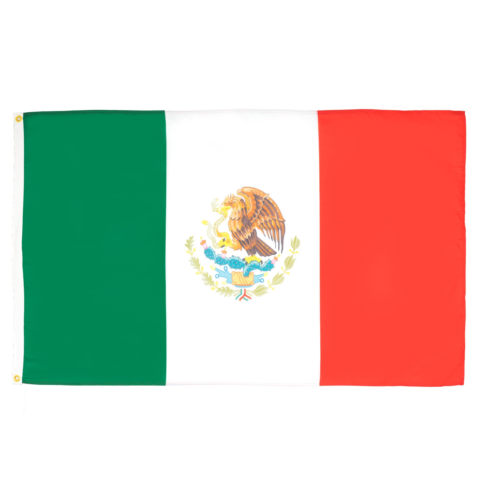 AZ FLAG Mexico Flag 5x8 ft front view with vibrant colours