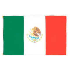 AZ FLAG Mexico Flag 5x8 ft front view with vibrant colours