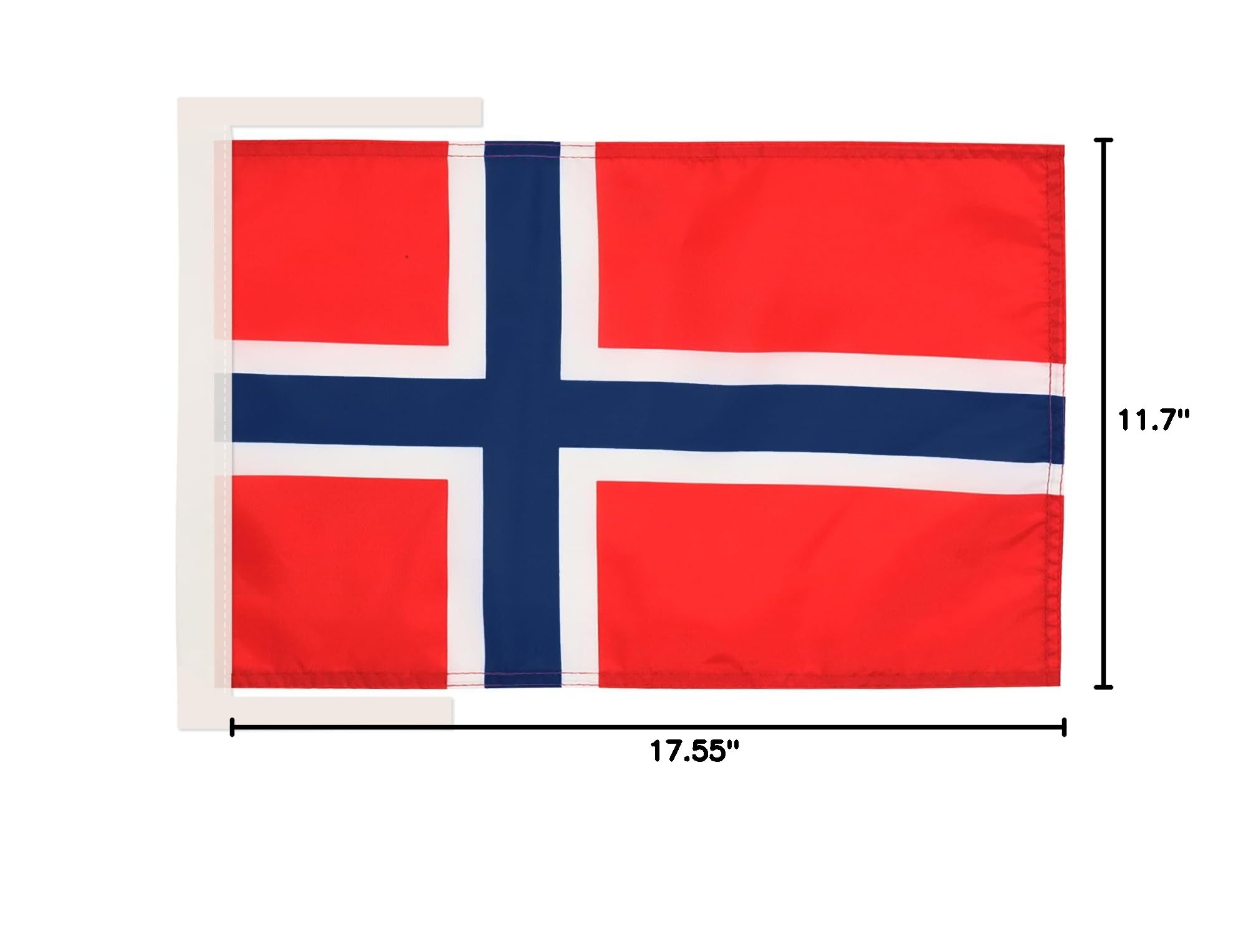 AZ FLAG Norway Flag in polybag packaging