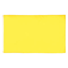 AZ FLAG Plain Yellow Flag 5x8 ft front view